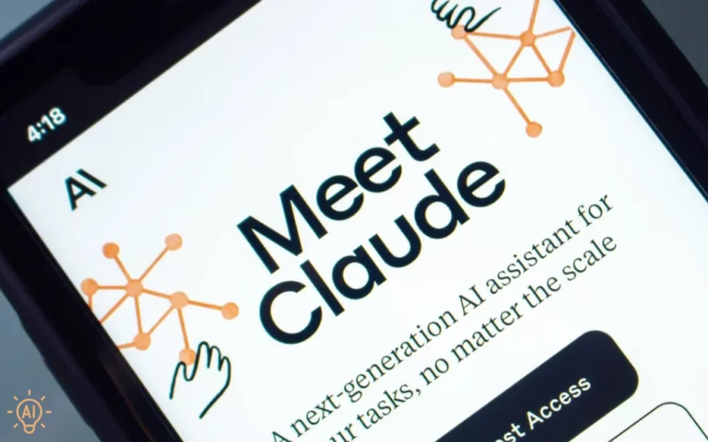 Claude AI dashboard interface performing content generation