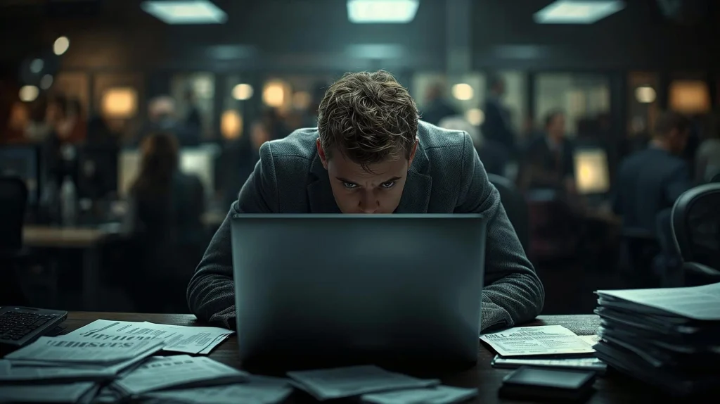 Copy.ai productivity challenges 2025 visual showing writing tasks and workflow interruptions