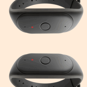 Bee AI posture trainer bracelet with spine tracking and haptic feedback