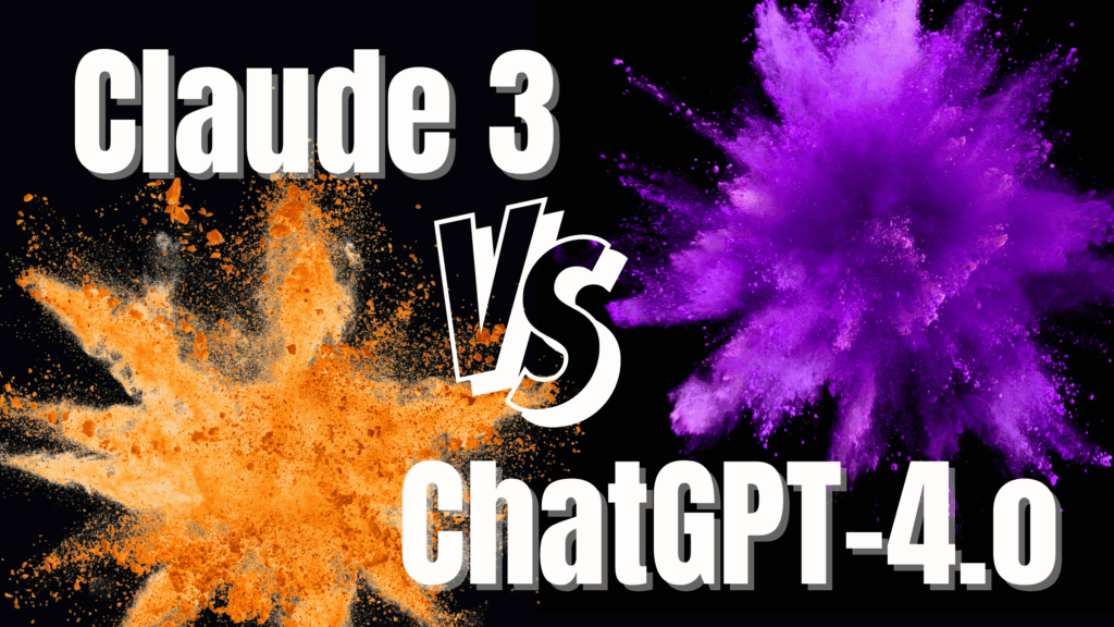 Visual comparison between Claude 3 and ChatGPT-4o AI assistants in 2025, showing differences in features, pricing, and capabilities.