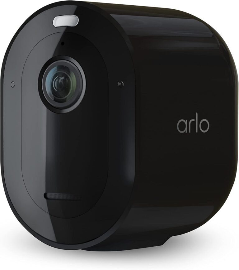 Arlo Pro 5S AI security camera with motion detection and color night vision (2025)