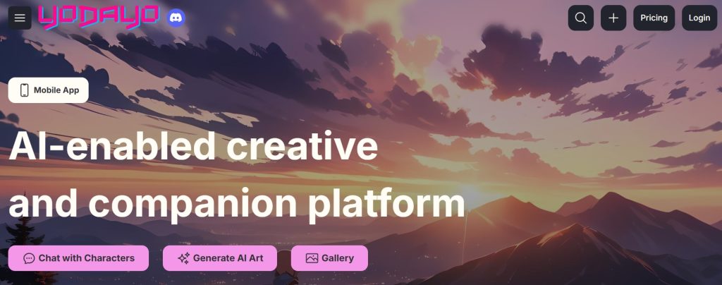 Yodayo AI generating anime artwork – free AI tool no login needed