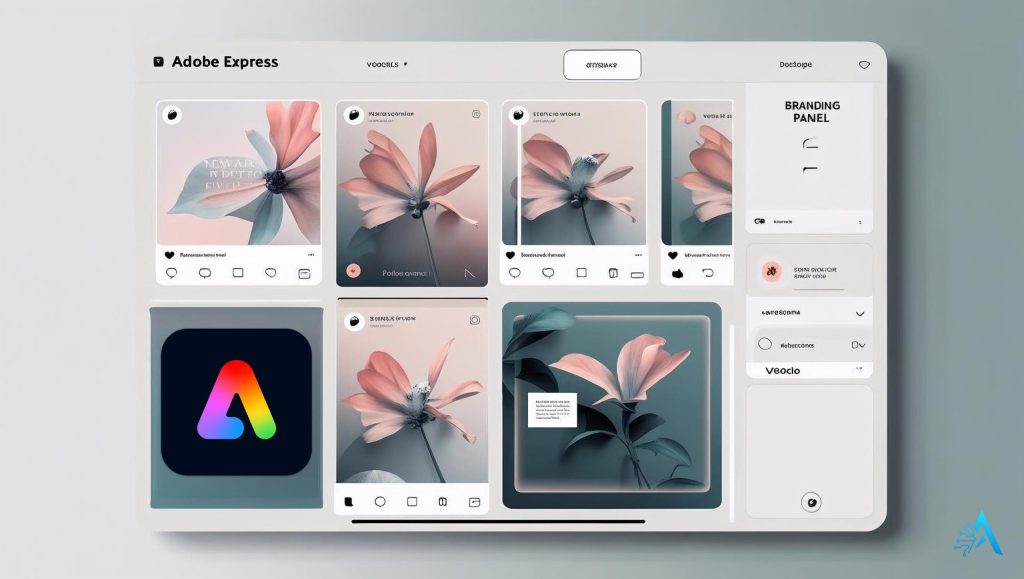 Adobe Express Free – free AI tools for designers with branding and generative fill