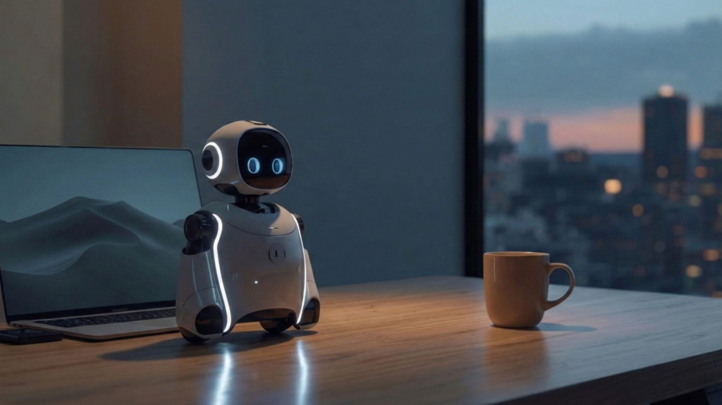 AI desktop robot smart desk buddy gadget