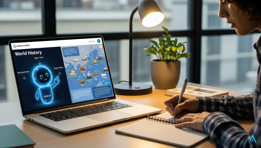 AI tools for learning general knowledge – Khanmigo explaining concepts step-by-step
