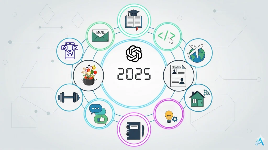 Quick picks of ChatGPT daily life uses in 2025