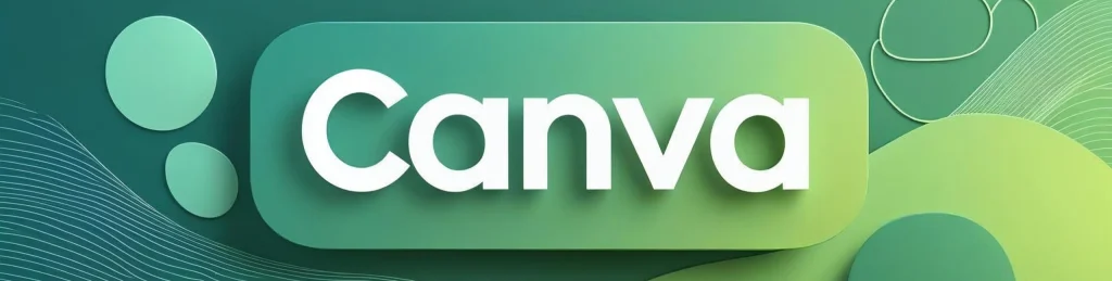 Canva banner to create a logo with AI – free design tool