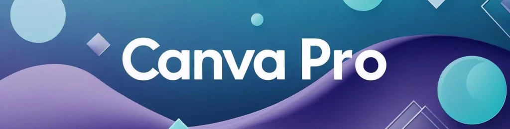 Canva Pro banner to create a logo with AI – premium design features