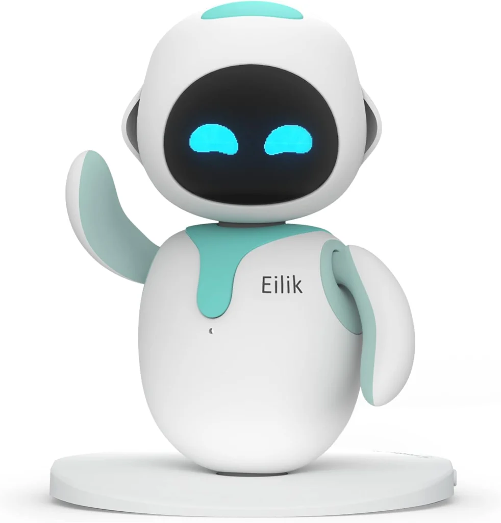 Eilik AI desktop robot 2025 interactive desk companion