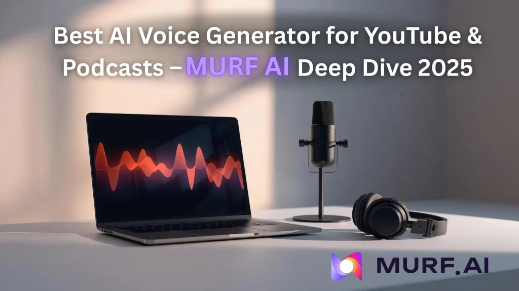 Best AI voice generator for YouTube and podcasts – Murf AI deep dive