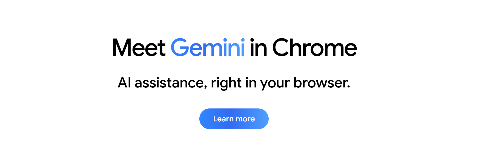 Enable AI Mode in Chrome Gemini settings screenshot