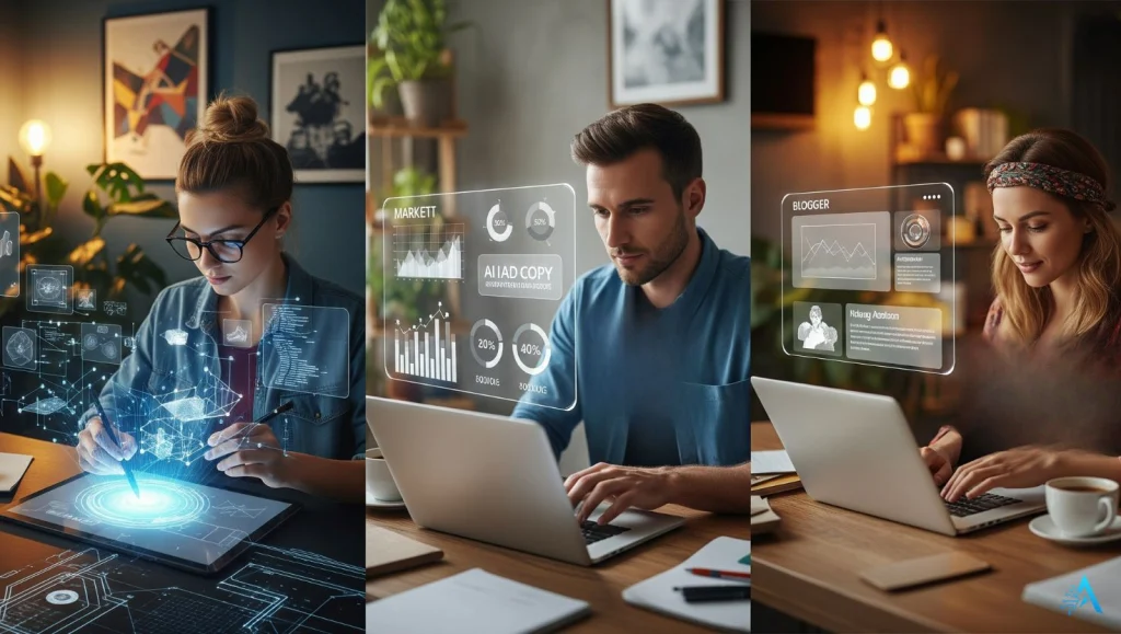 Krea AI use cases for designers, marketers, and bloggers