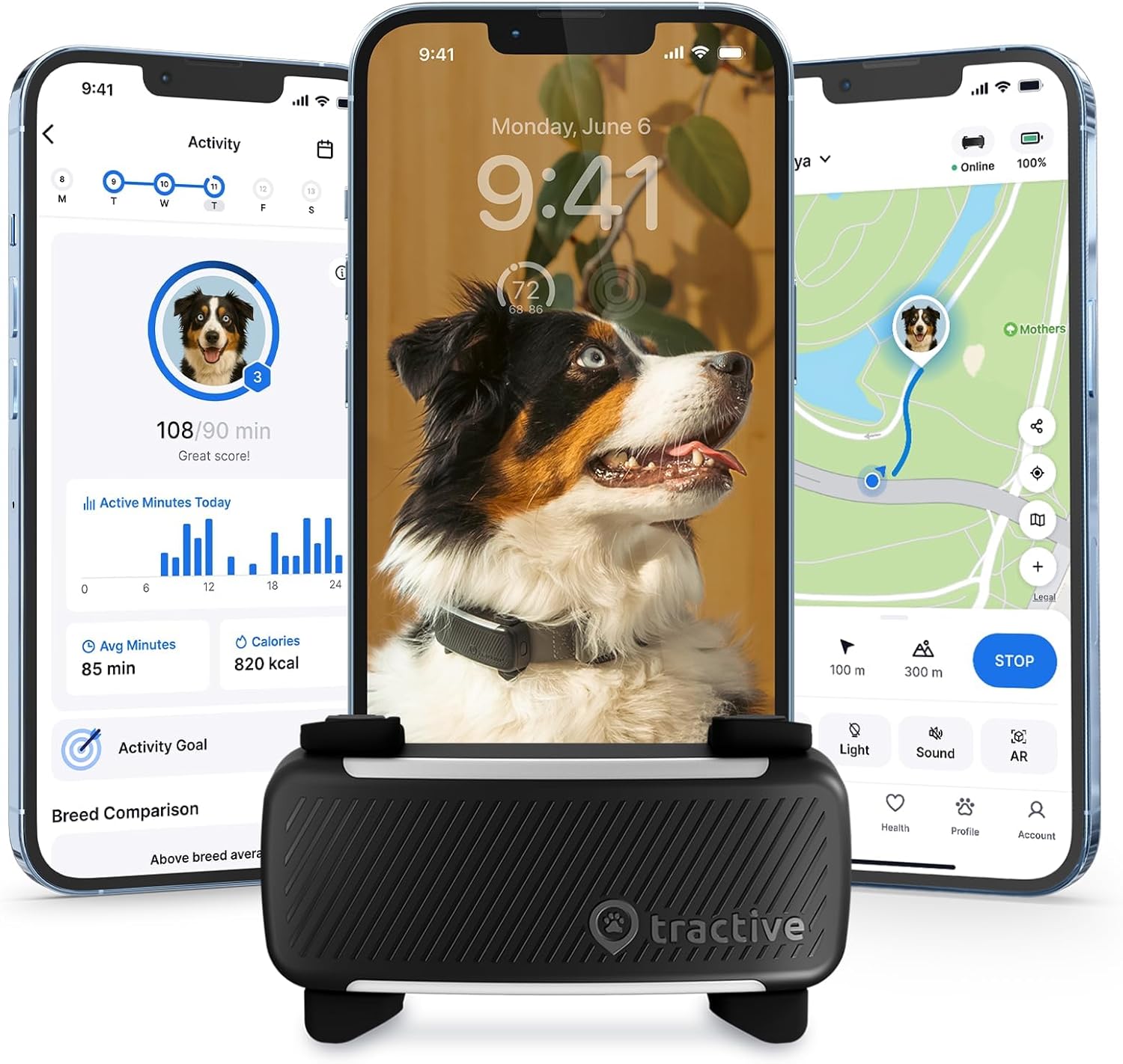 Tractive smart dog GPS tracker AI pet gadget 2026