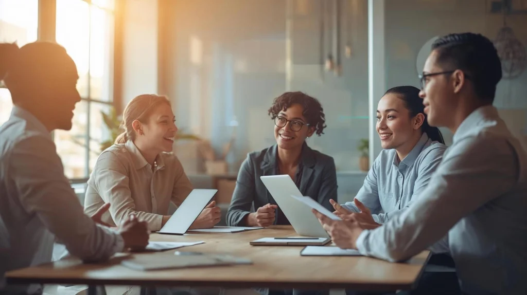 Fathom AI setup used responsibly during meetings with data privacy and ethical AI principles in focus