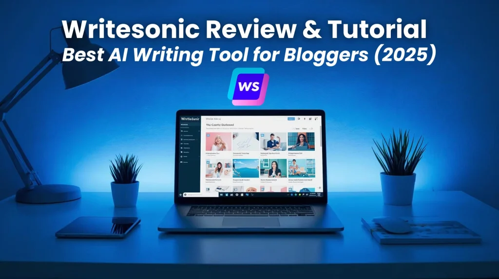 Writesonic review – AI writing dashboard and features for bloggers