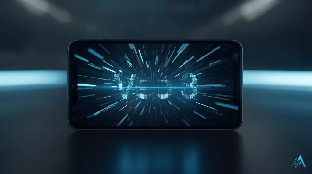 YouTube AI tools Veo 3 video generator interface