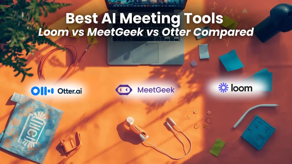 Best AI meeting tools 2025 comparison Loom vs MeetGeek vs Otter