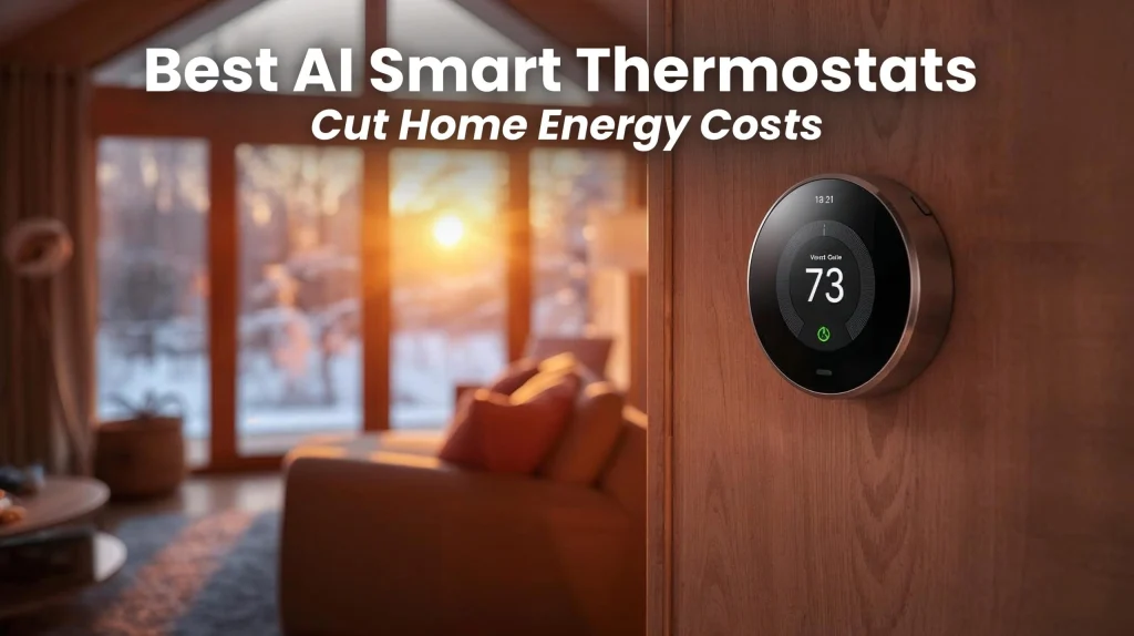 best ai smart thermostats 2025 for cutting energy costs