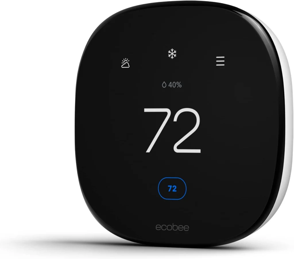 Ecobee Smart Thermostat Premium among the best AI smart thermostats 2025