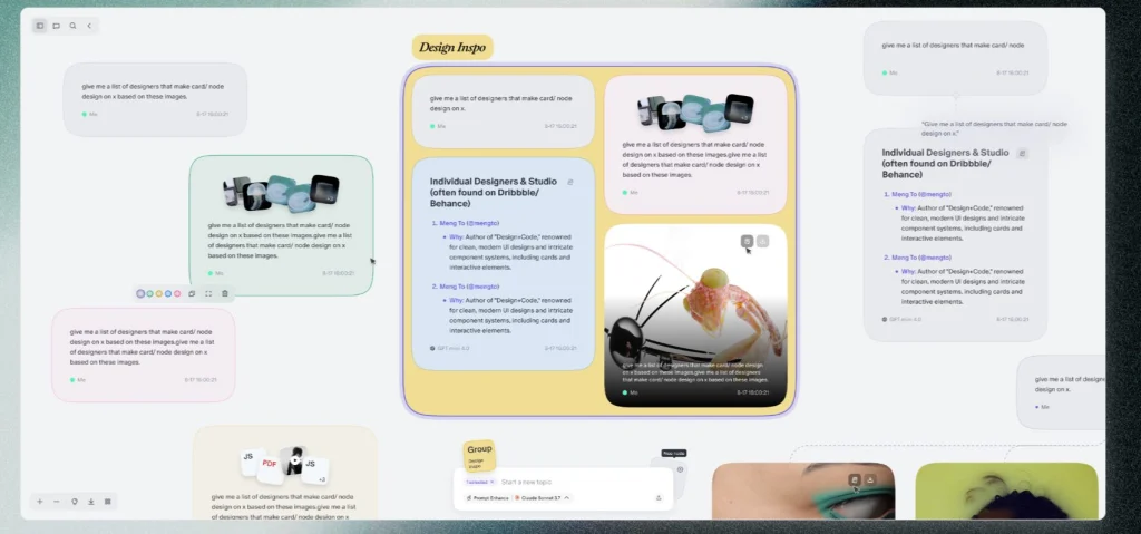 Visual example of workflow automation shown in the Flowith AI Review, demonstrating how structured prompts improve task processing.