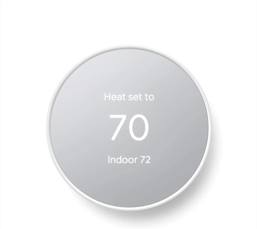 Google Nest Learning Thermostat featured in the best AI smart thermostats 2025 list