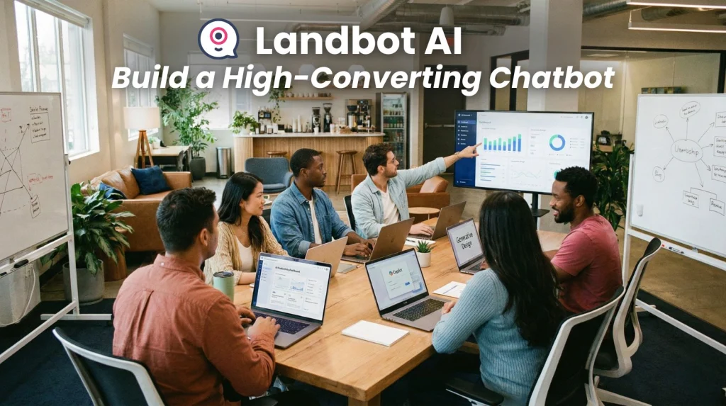 Landbot AI setup steps to build a high-converting chatbot