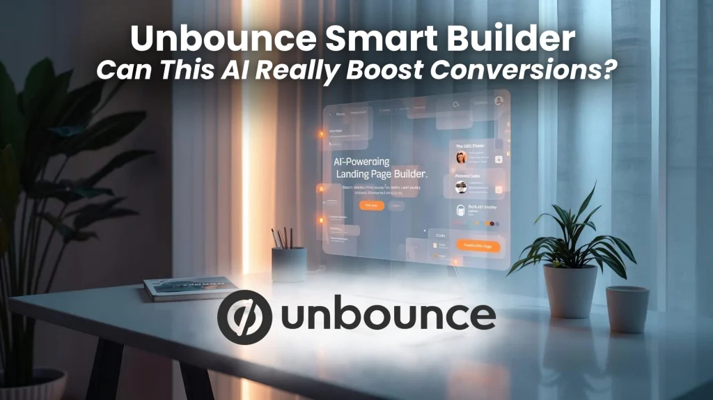 Unbounce Smart Builder review and AI landing page builder 2025