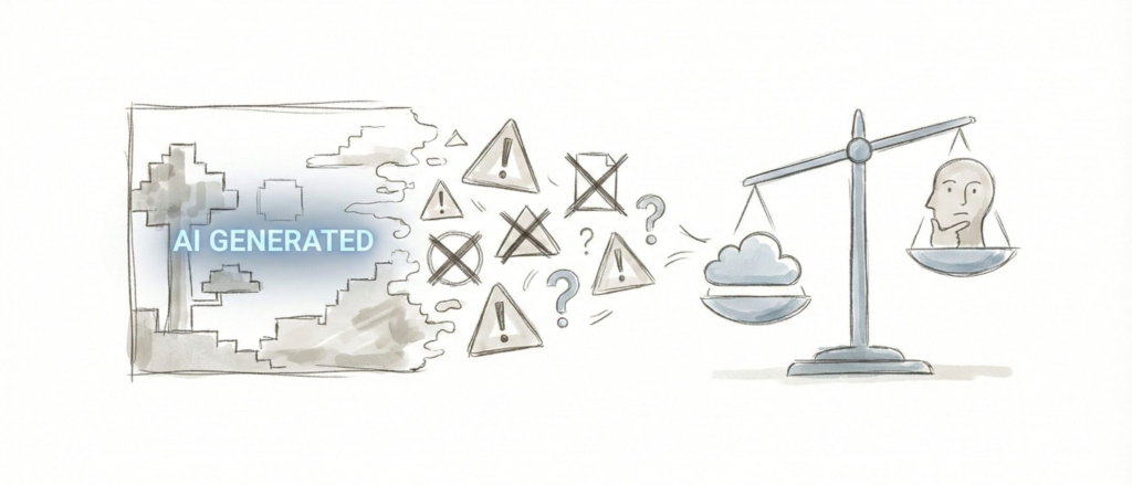 Ethical AI image generation concerns including copyright and responsible use