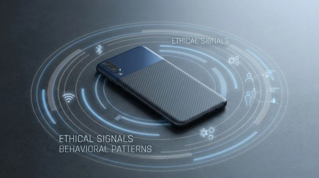 Digital signals that feed AI online tracking from everyday device behavior