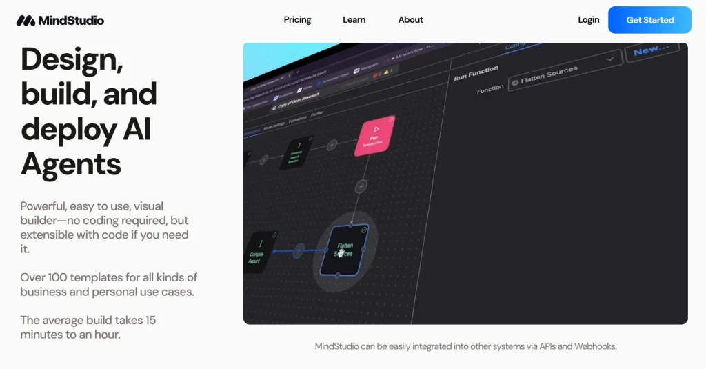 Illustration showing why building AI agents is difficult without no-code tools, supporting the MindStudio review problem section