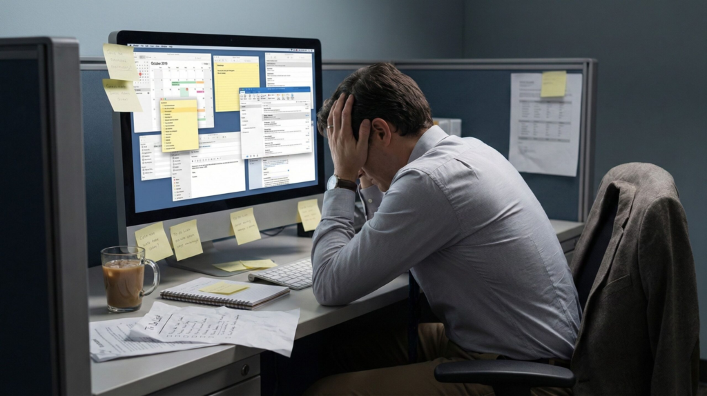 notes that never become tasks without AI workflow