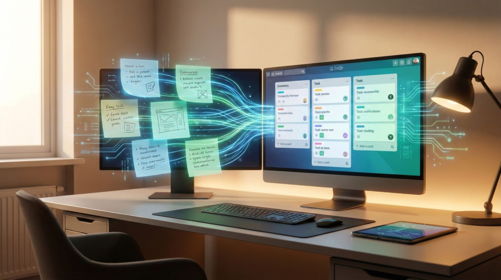 turn notes into tasks with AI