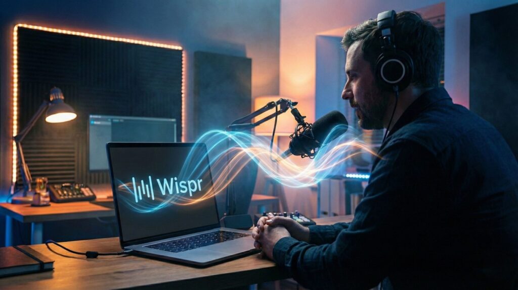 Wispr Flow review showing AI voice to text productivity tool