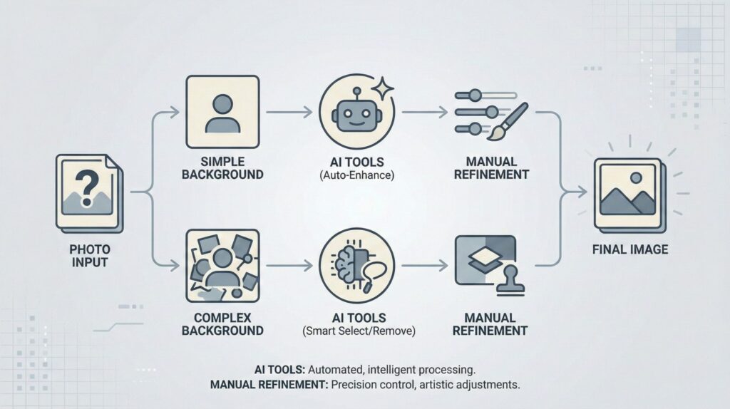 Guide to choosing the right AI object remover tool