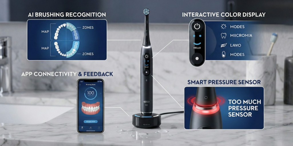Key features to consider when choosing an AI toothbrush in 2026