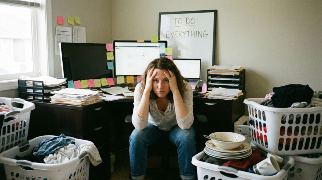 Task overload and lack of focus in daily productivity before using AI task management tools