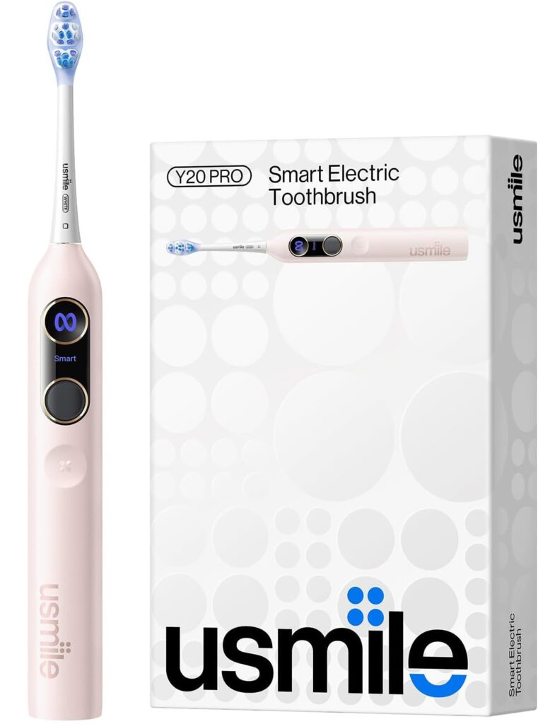 Usmile Y20PRO AI electric toothbrush with app-based brushing feedback