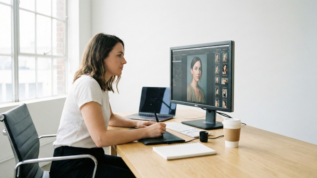 Comparison of best AI image editors interfaces side by side