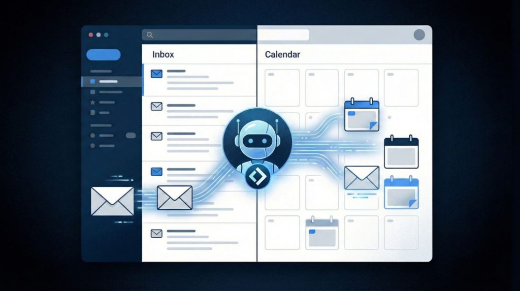 Lindy AI assistant replying to emails and booking meetings automatically