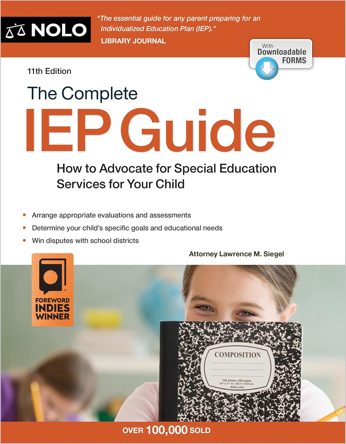 The Complete IEP Guide book cover — How to Advocate for Your Special Ed Child by Lawrence M. Siegel