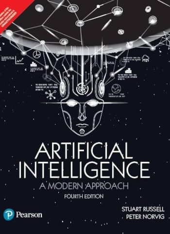 Artificial Intelligence A Modern Approach book cover – best AI books