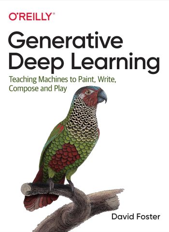Generative Deep Learning book cover – best AI books