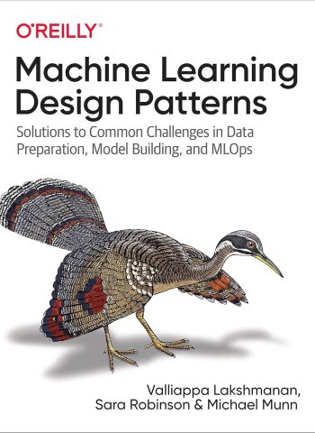 Machine Learning Design Patterns book cover – best AI books